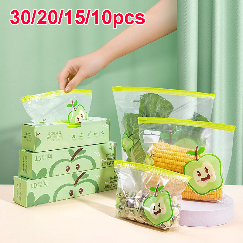 Reusable Zip Bag - Yeniden Kullanılabilir Kilitli Poşet Gıda Sınıfı