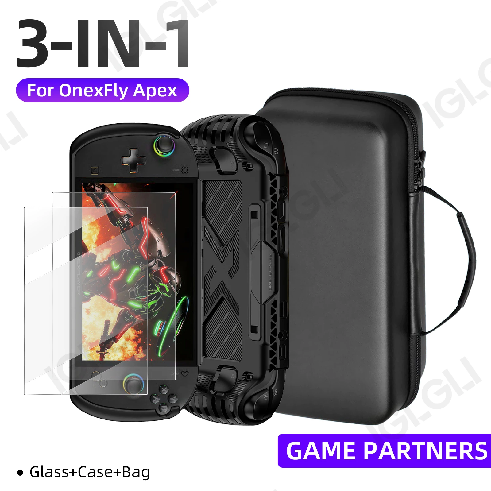 Travel Accessories Kit Bag - OnexFly Apex için 3'ü 1 Arada