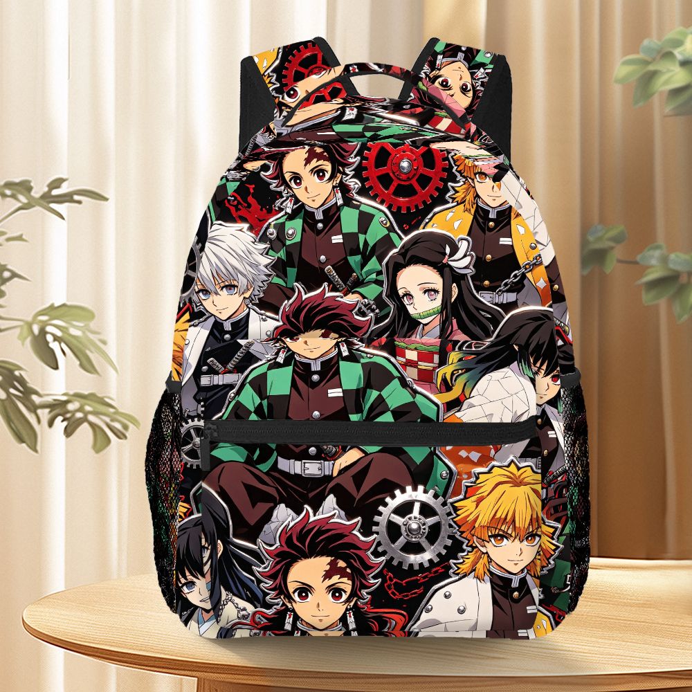 Travel Packing Accessories - Demon Slayer Anime Sırt Çantası Tanjirou