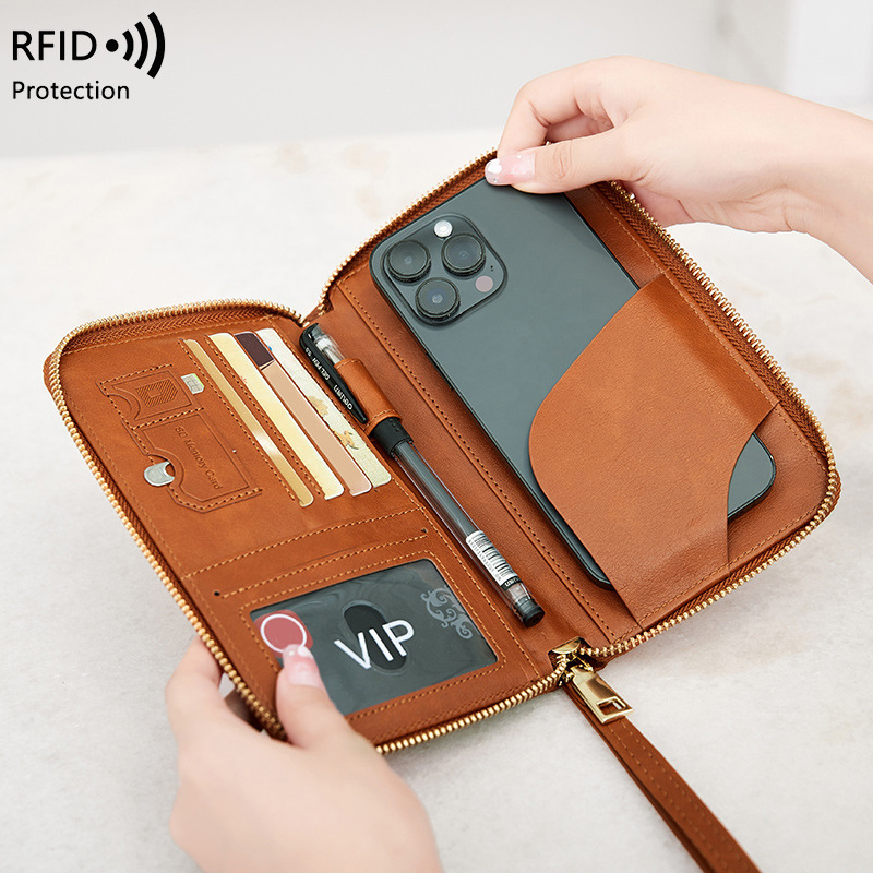 Travel Accessories Rfid - Yeni Stil RFID Pasaport Cebi Çok