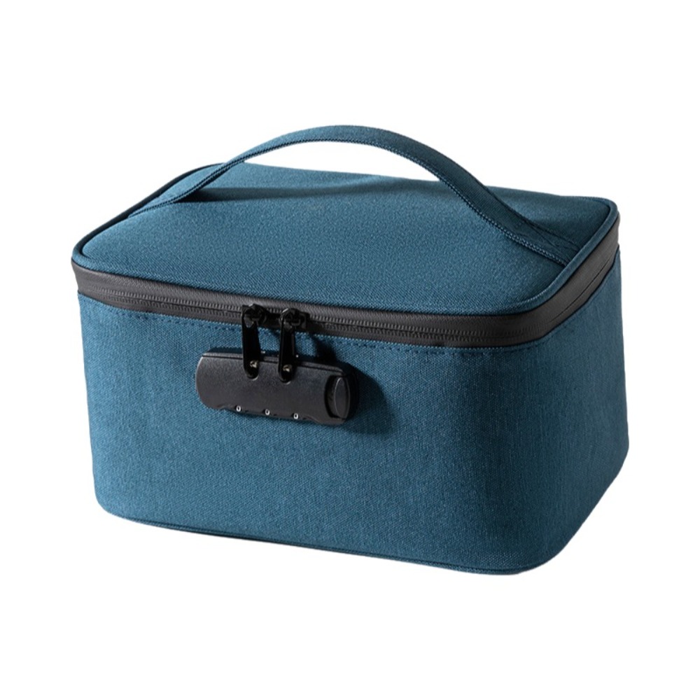 Reusable Zip Bag - Oxford Kumaş Şifreli Kilitli Çanta Büyük