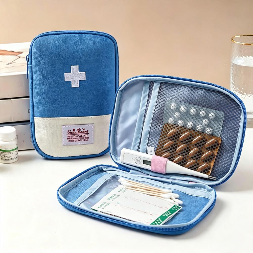Travel Packing Accessories - Büyük Kapasiteli Taşınabilir İlk Yardım Çantası