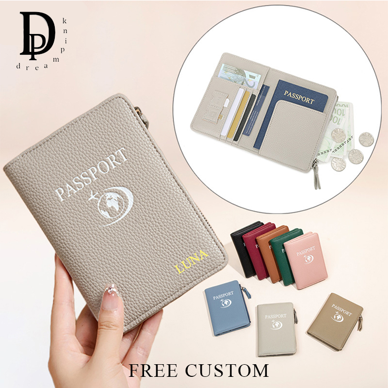 Travel Accessories Wallet - Seyahat Kadın RFID Kişiselleştirilmiş Pasaport Tutucu
