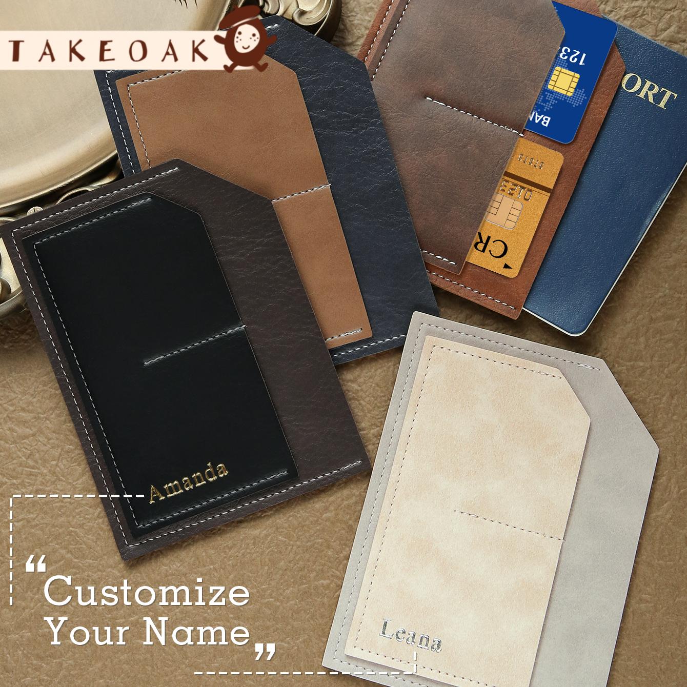 Travel Accessories Hong Kong - Özel Kabartmalı İsimli Vintage PU Deri