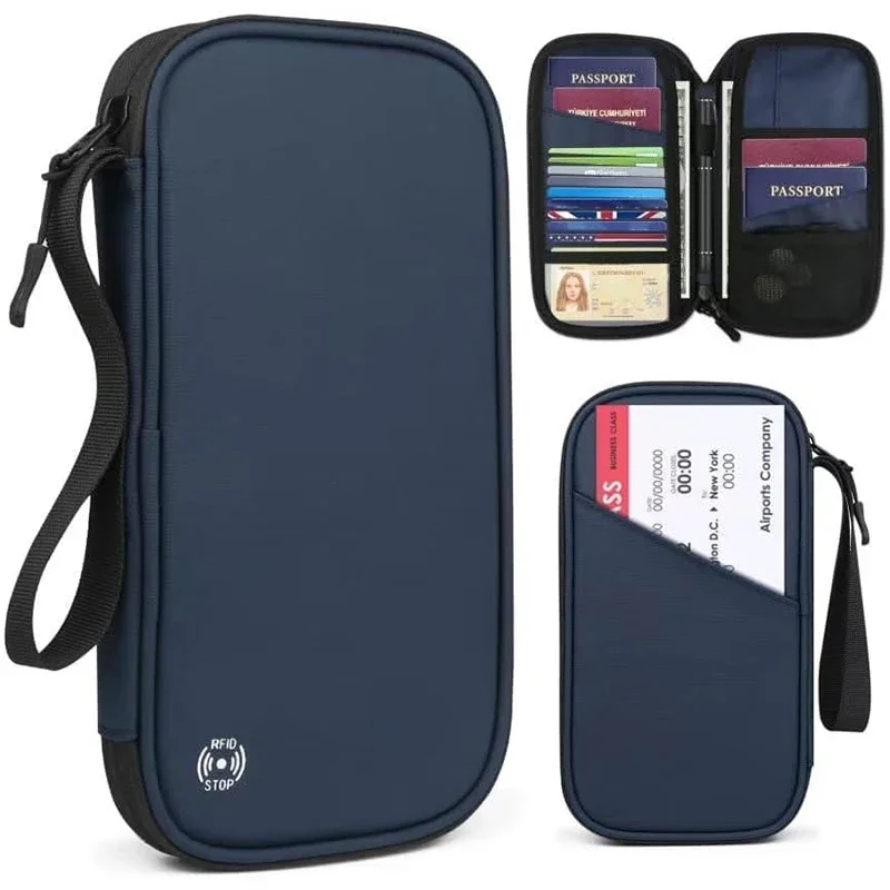 Travel Accessories Comfort - Hafif Aile Seyahat Pasaport Kapağı Cüzdan