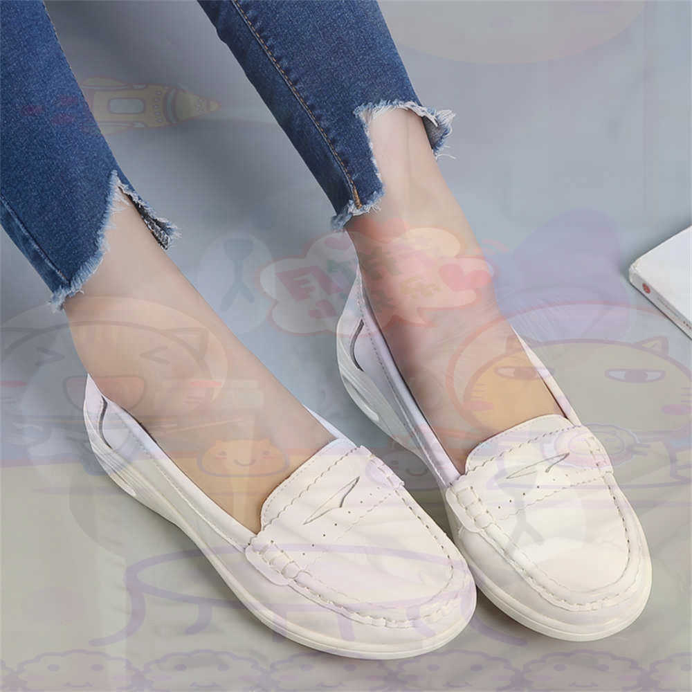 Travel Accessories Gift Basket - Yumuşak Slip-on Bayan Büyük Boy Ayakkabı