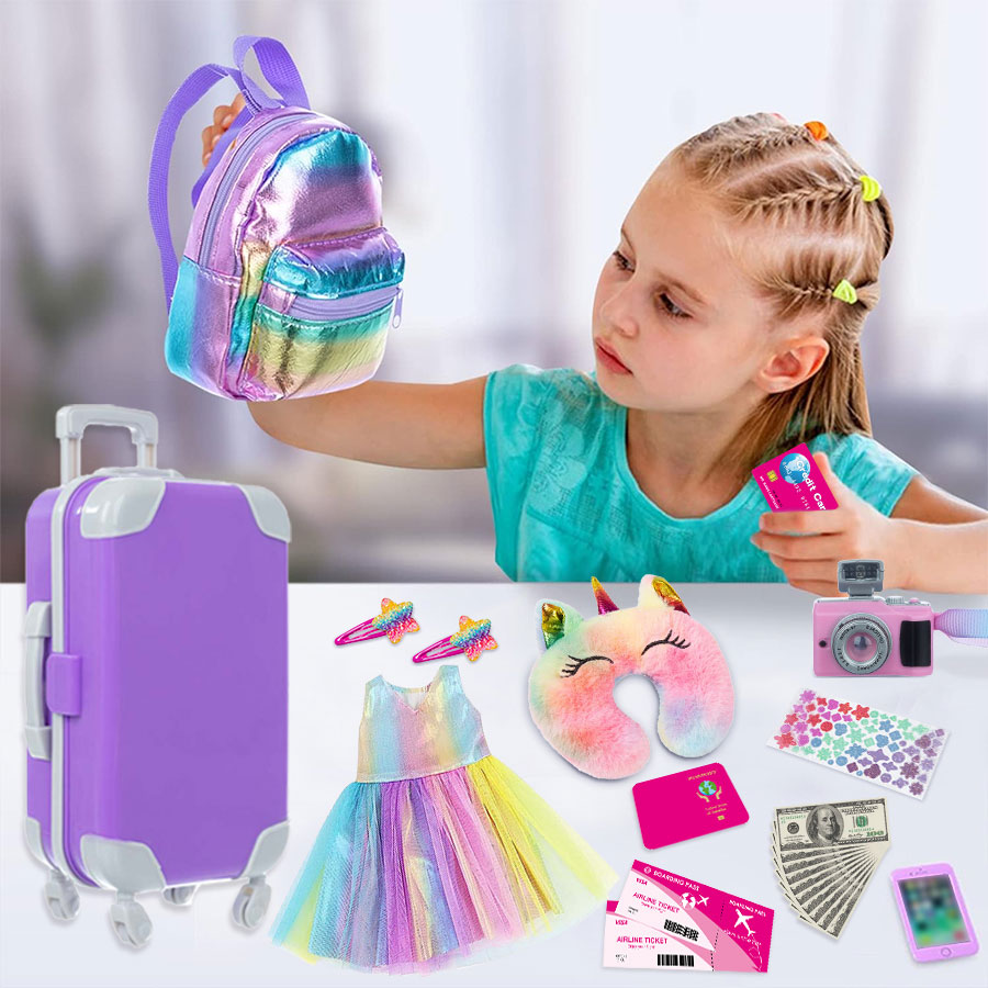 18 inç Bebek Kıyafetleri ve Ak - Travel Accessories Kit Bag incelemesi ve fiyatı