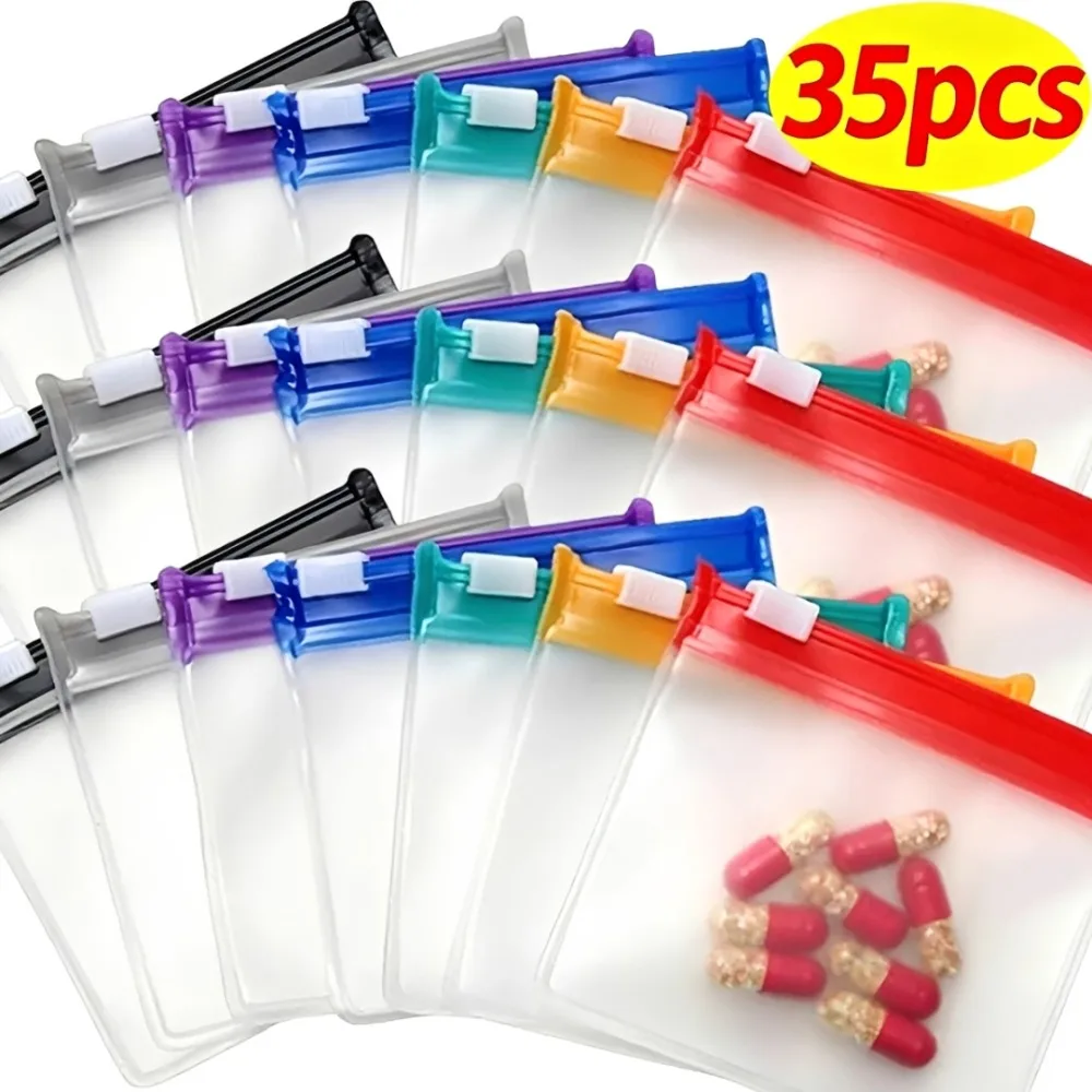 Mini Renkli Hap Dağıtıcı Çanta - Reusable Zip Bag incelemesi ve fiyatı