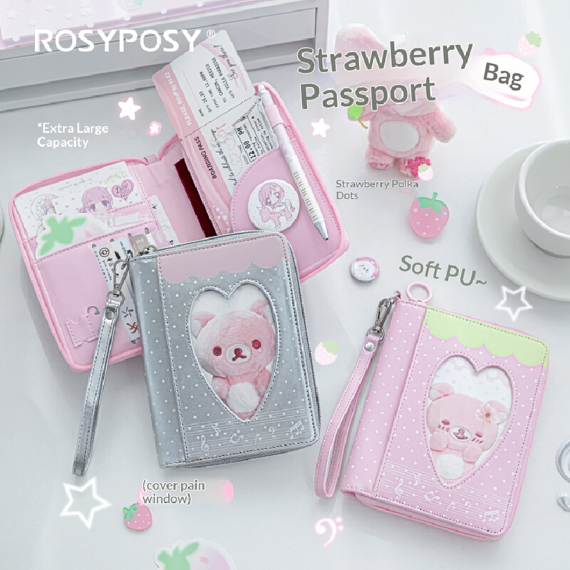 RosyPosy Pasaport Cüzdanı Çile - Travel Accessories Wallet incelemesi ve fiyatı