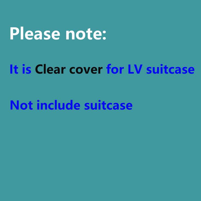 LV bavul koruyucu kılıf için ş - Travel Accessories Lv incelemesi ve fiyatı