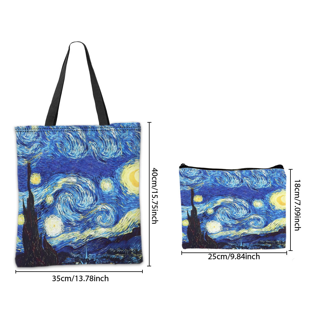 Van Gogh Serisi Tote Çanta Koz - Travel Packing Accessories incelemesi ve fiyatı