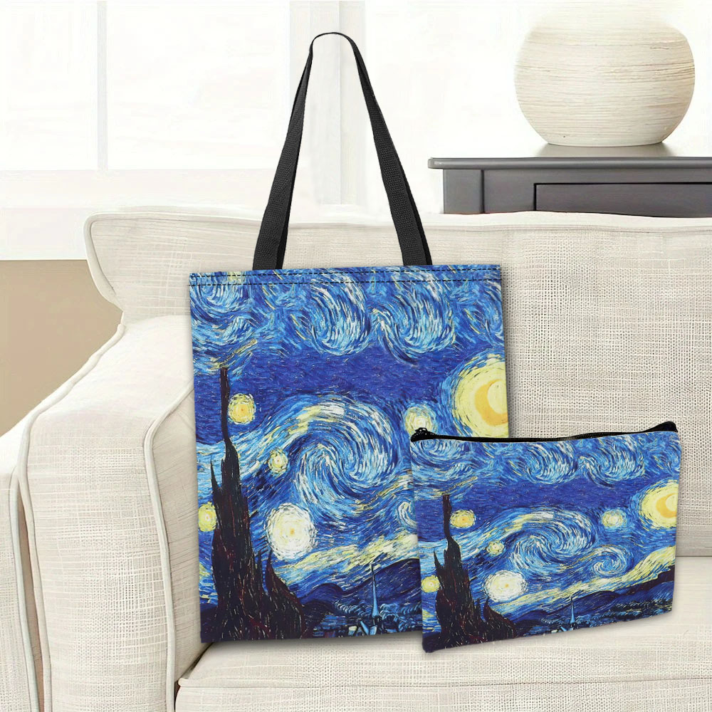 Van Gogh Serisi Tote Çanta Koz - Travel Packing Accessories incelemesi ve fiyatı
