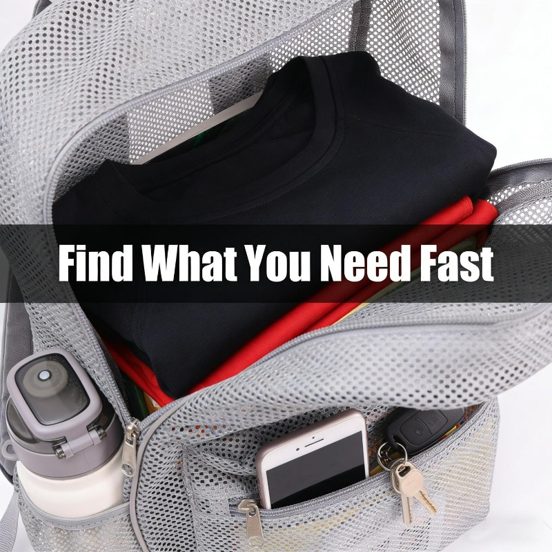Nefes alabilen fileli sırt çan - Travel Packing Accessories incelemesi ve fiyatı