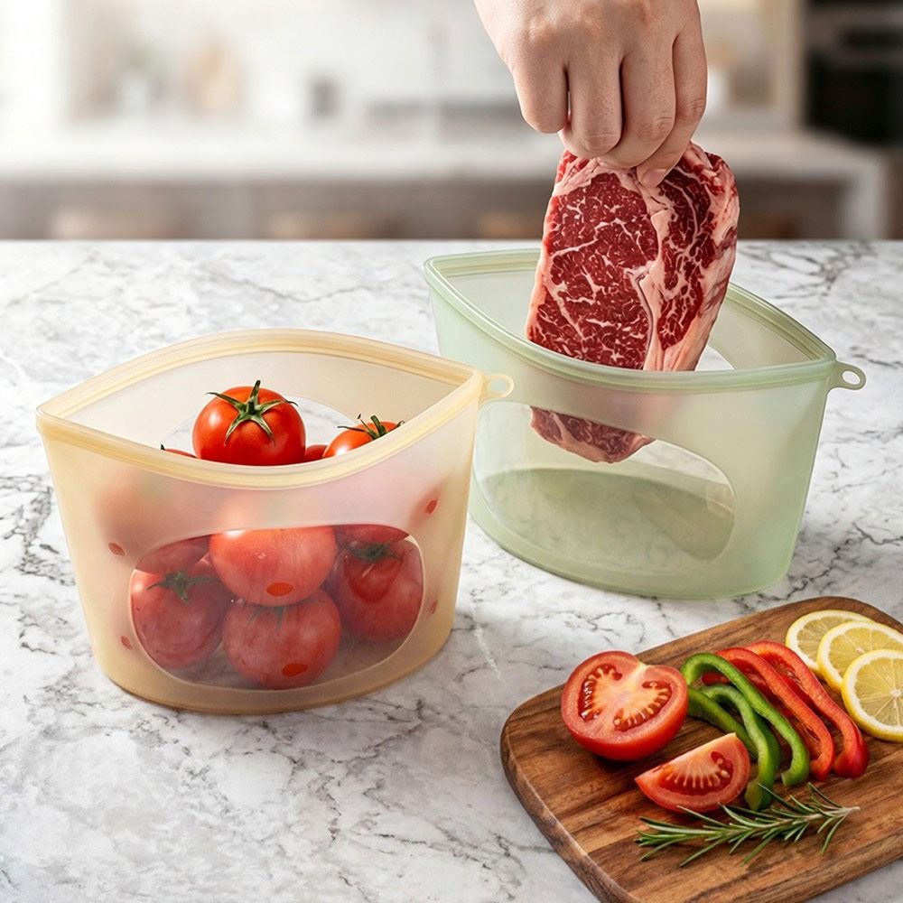 Silikon Gıda Saklama Torbası N - Reusable Zip Bag incelemesi ve fiyatı