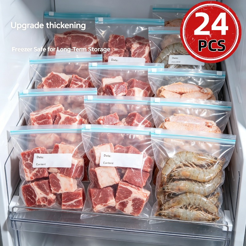 24 Adet Yeniden Kullanılabilir - Reusable Zip Bag incelemesi ve fiyatı