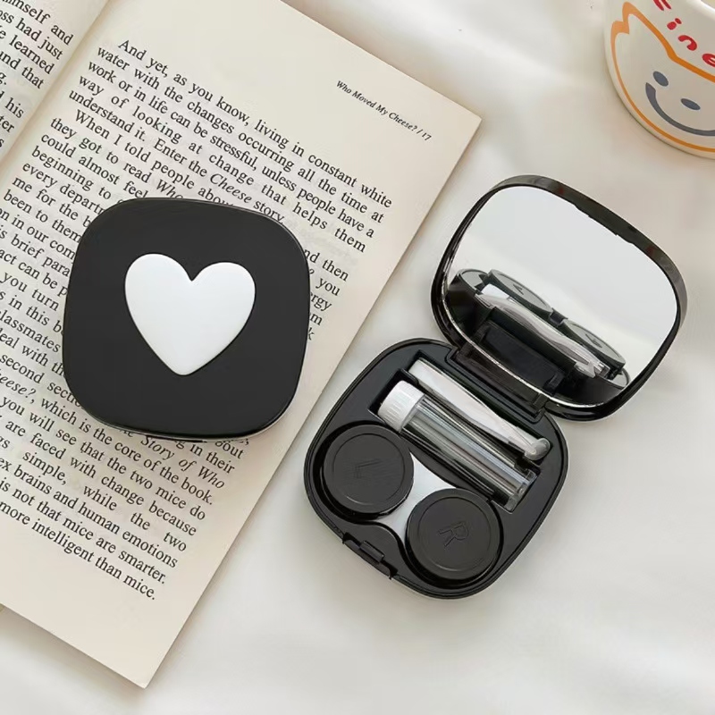 Kalp Kontakt Lens Kutusu Ayna  - Travel Accessories Comfort incelemesi ve fiyatı